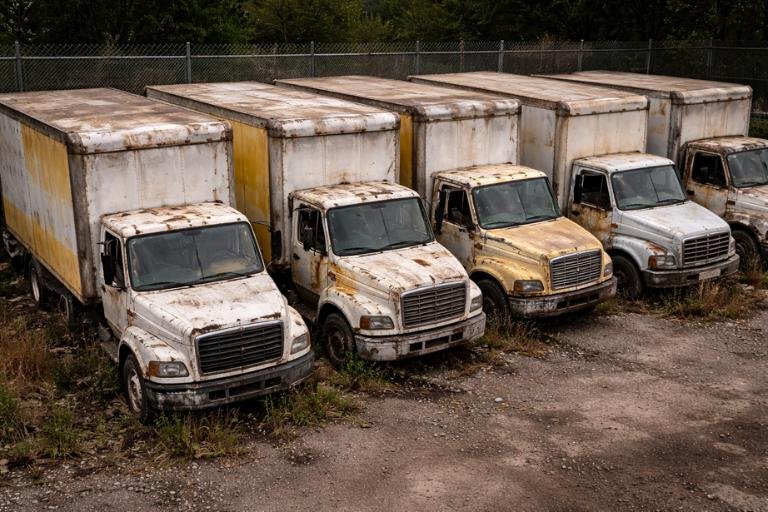 Commercial fleet truck