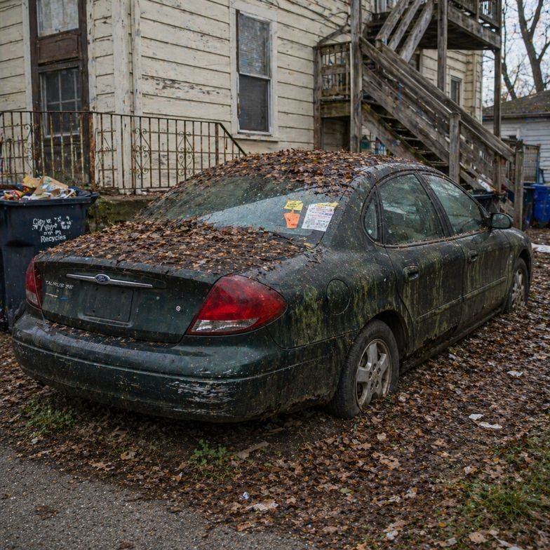 Tenant abandoned vehicle landlord property cleanup Milwaukee junk car removal